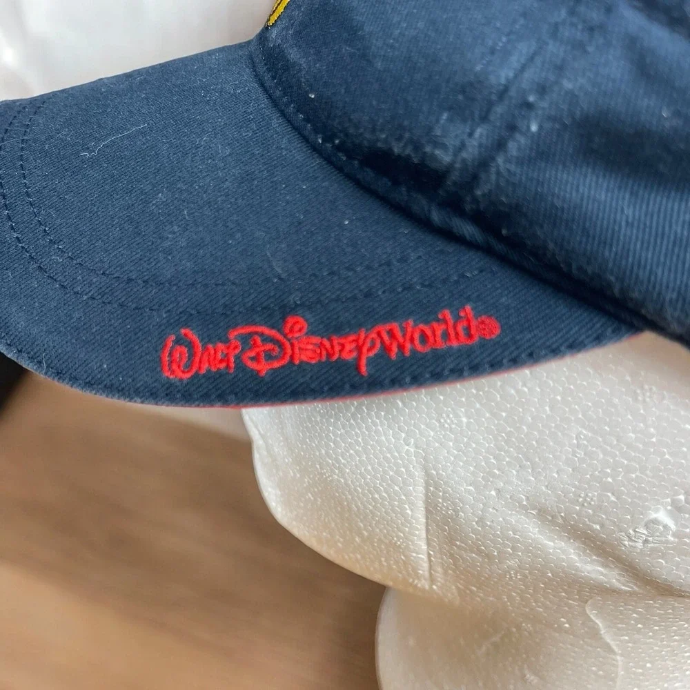 Walt Disney World Blue Mickey Mouse Youth Visor Embroidered Vintage‎
